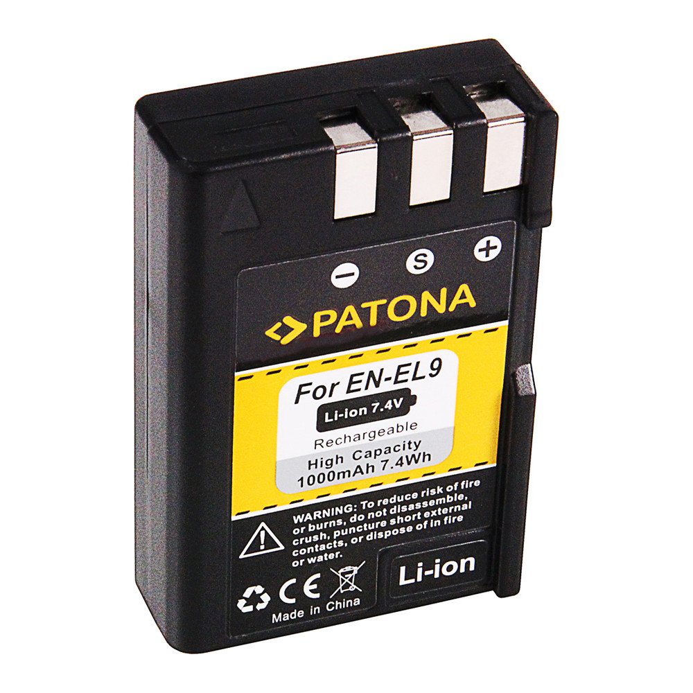 Battery Nikon EN-EL9 1000mAh Li-Ion