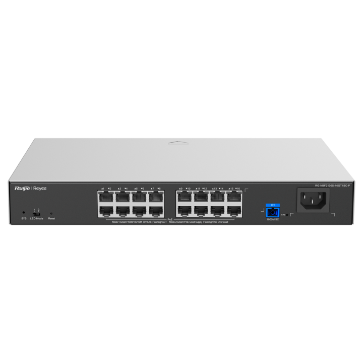 REYEE RG-NBF2100S-16GT1SC-P 16 portu PoE+ slēdzis