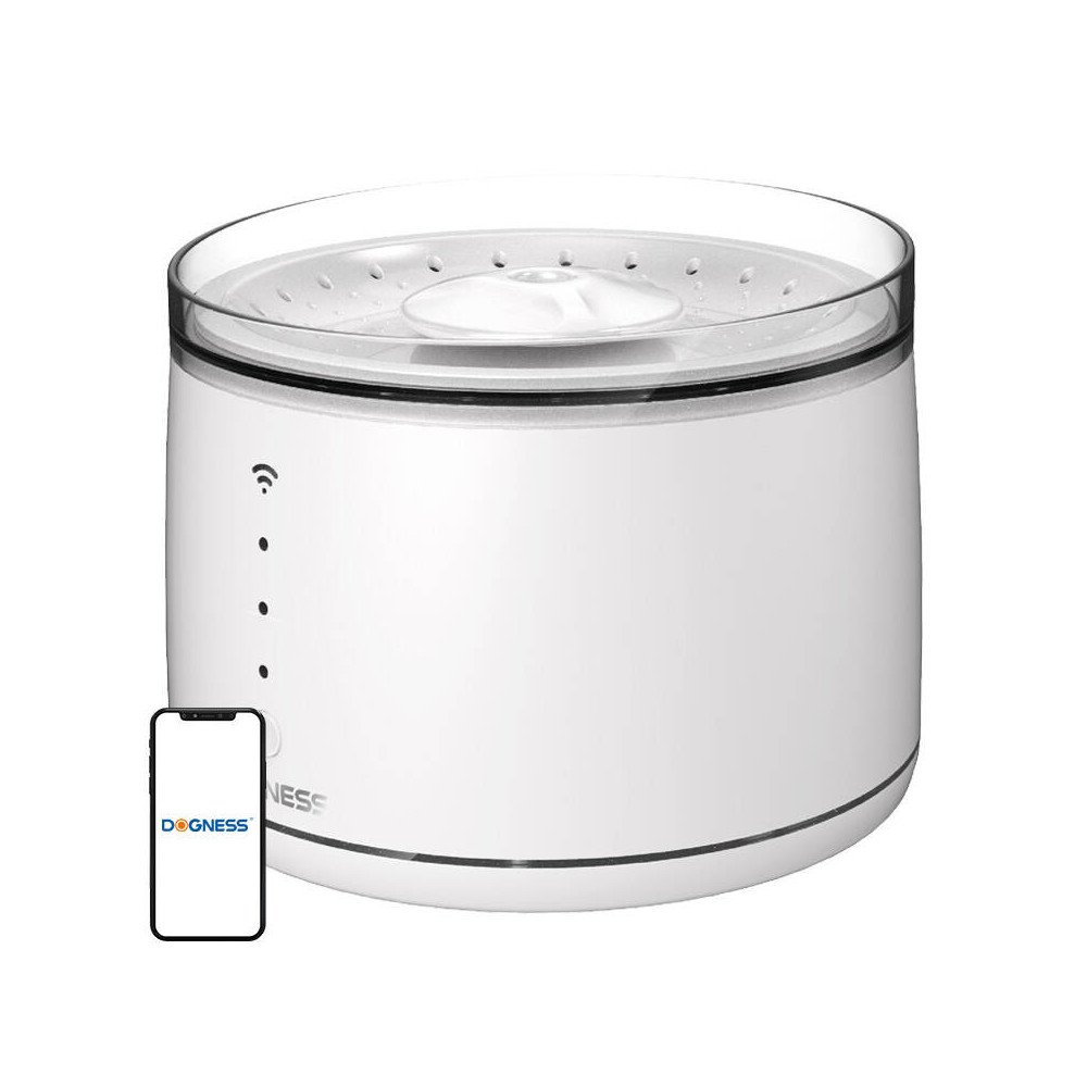 Vandens fontanas augintiniams Dogness D07 1,8l (baltas)