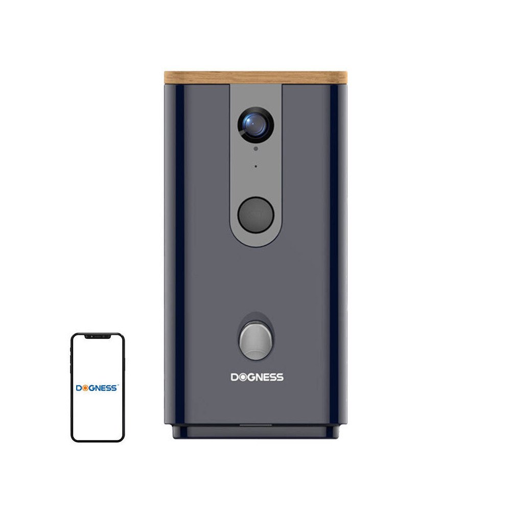 Smart snack feeder with camera T03 Dogness (Black)