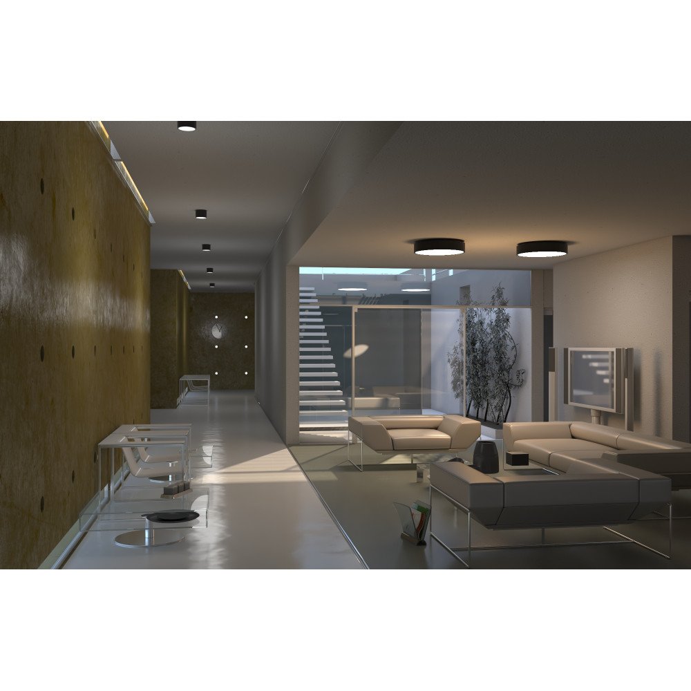 Immax NEO set 2x RONDATE Smart ceiling light 15cm 12W goldZigbee 3.0 + remote control