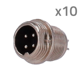 MARCA BLANCA CONM12-MALE-SOLDER разъем M12 мужской паяный