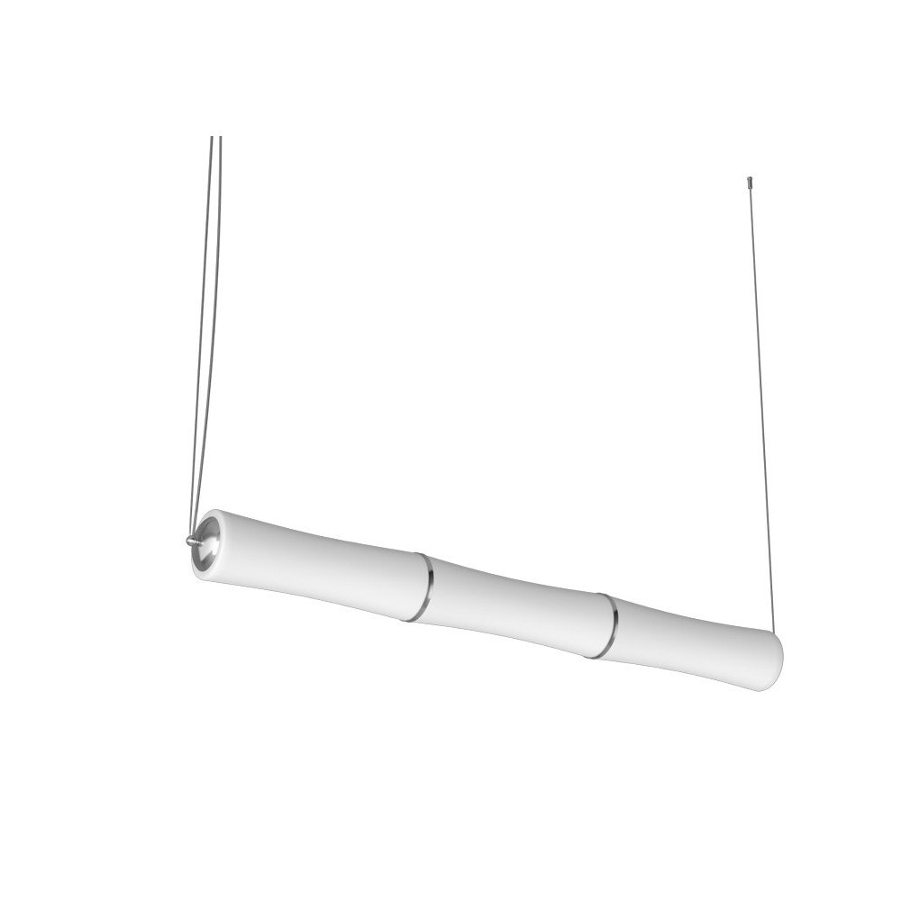 Immax NEO BAMBOOS Smart piekarama lampa 135cm 45W balta Zigbee 3.0 lineara