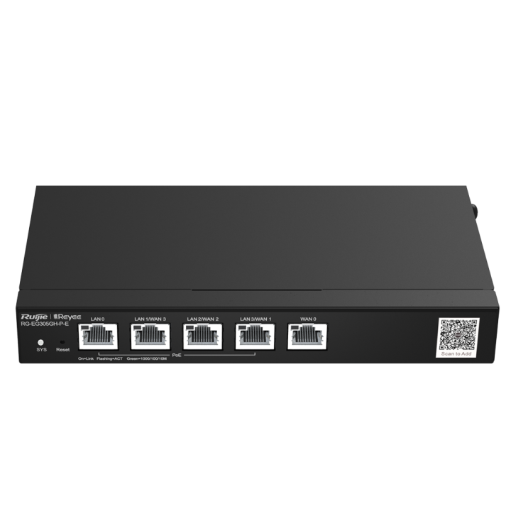 REYEE RG-EG305GH-P-E Gigabitu PoE maršrutētājs