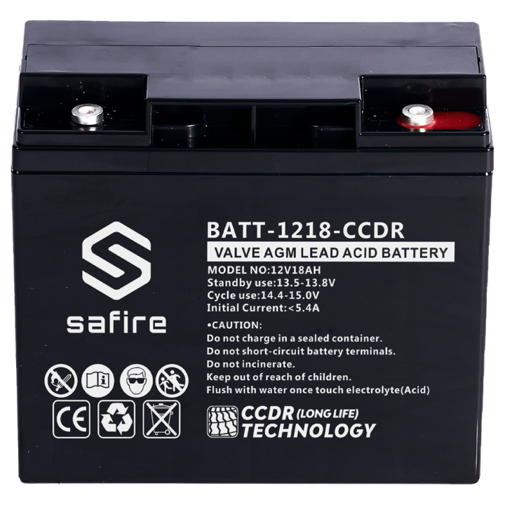 SAFIRE BATT-1218-CCDR 12V Akumulators Powerbank