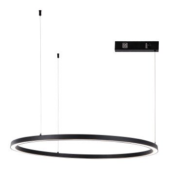 Immax NEO FINO NEW Smart piekarams gaiss melns 80cm CCT 60W, Zigbee 3.0