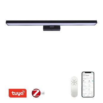Immax NEO PINNA Smart seinaasennus 80cm 34W 2378lm musta Zigbee 3.0