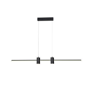 Immax NEO LITE ESTRELAS Smart piekarams gaismeklis 120cm, 30W, 2100lm, melns Tuya WiFi ar BEACON atbalstu