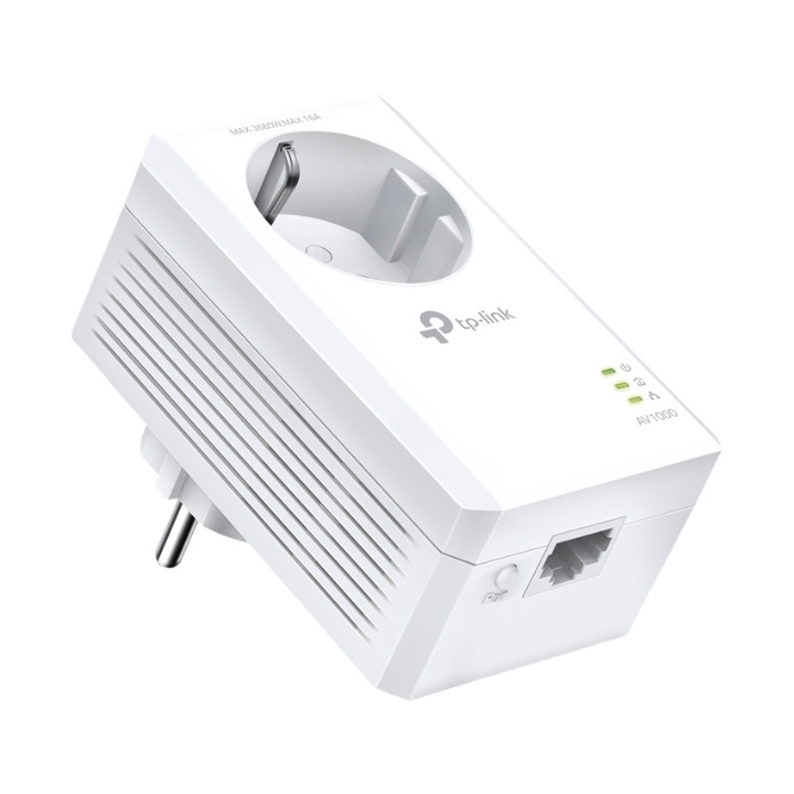 TP-Link TL-PA7017P AV1000 Gigabit Passthrough Powerline Adapter