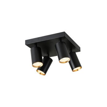 Immax NEO PUNTO-4S Alykas spottivalaisin, nelikulmainen 4 paata, GU10 4,8W, RGB+CCT Zigbee 3.0