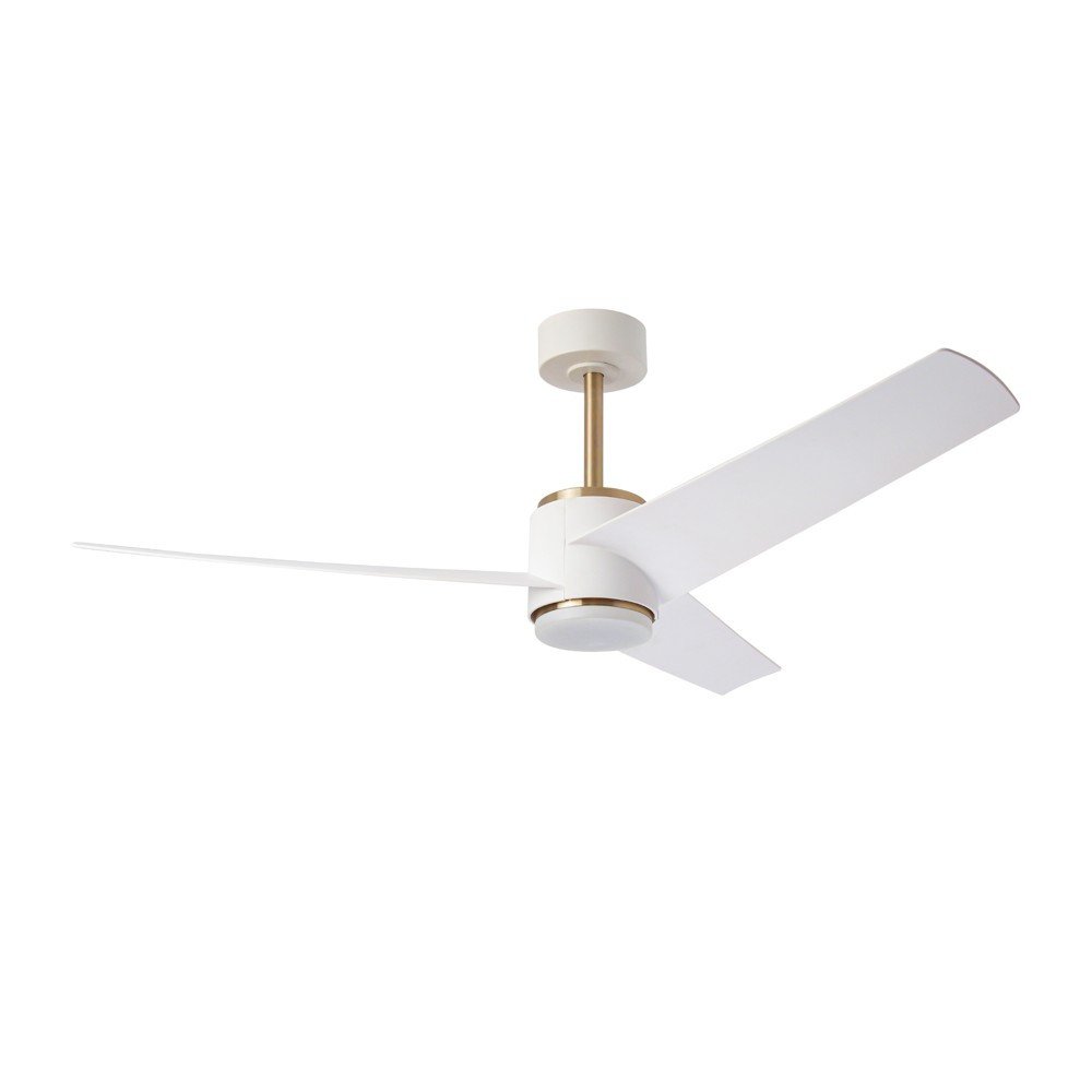 Immax NEO LITE BEAUTY Smart LED kattovalaisin tuulettimella Tuya WiFi valkoinen matta/ruusukulta