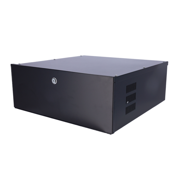 MARCA BLANCA LOCKBOX-4U 4U tīkla skapis melns