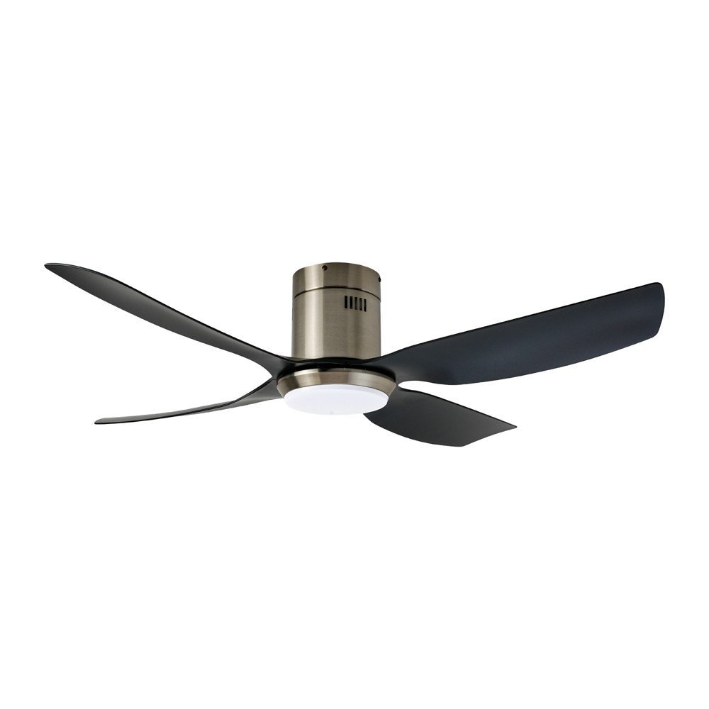 Immax NEO LITE PURE Smart LED griestu lampa ar ventilatoru Tuya WiFi sudraba/melna