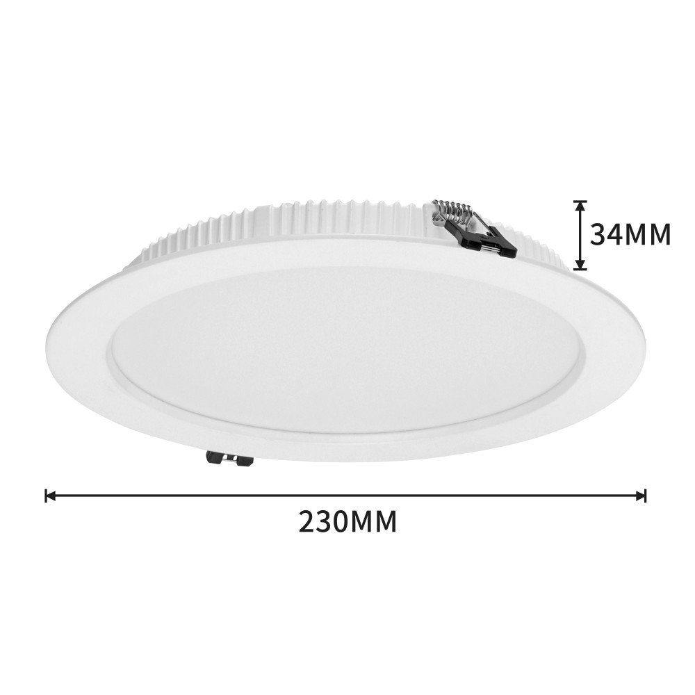 Immax NEO DOWN lubinis sviestuvas baltas 23cm 36W WIFI BEACON CCT reguliuojamas
