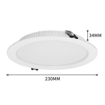 Immax NEO DOWN ceiling luminaire white 23cm 36W WIFI BEACON CCT dimmable