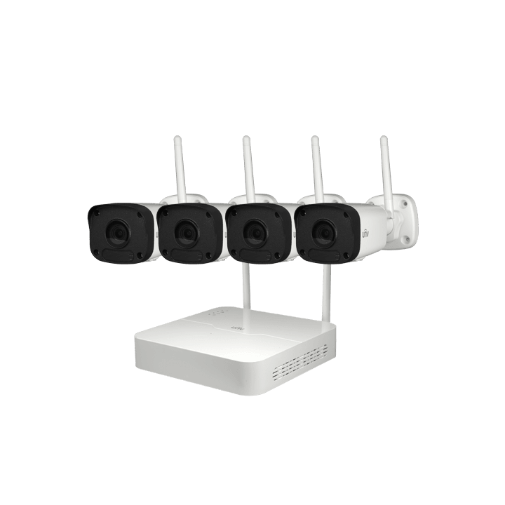 UNIVIEW EASY UV-KIT002-B44W 4-Camera Wi-Fi CCTV Kit