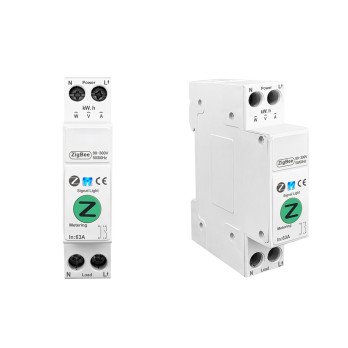 Immax NEO Smart elektroniskais kedes partraucejs vienfazes 1-63A, paterina merisana, Zigbee 3.0
