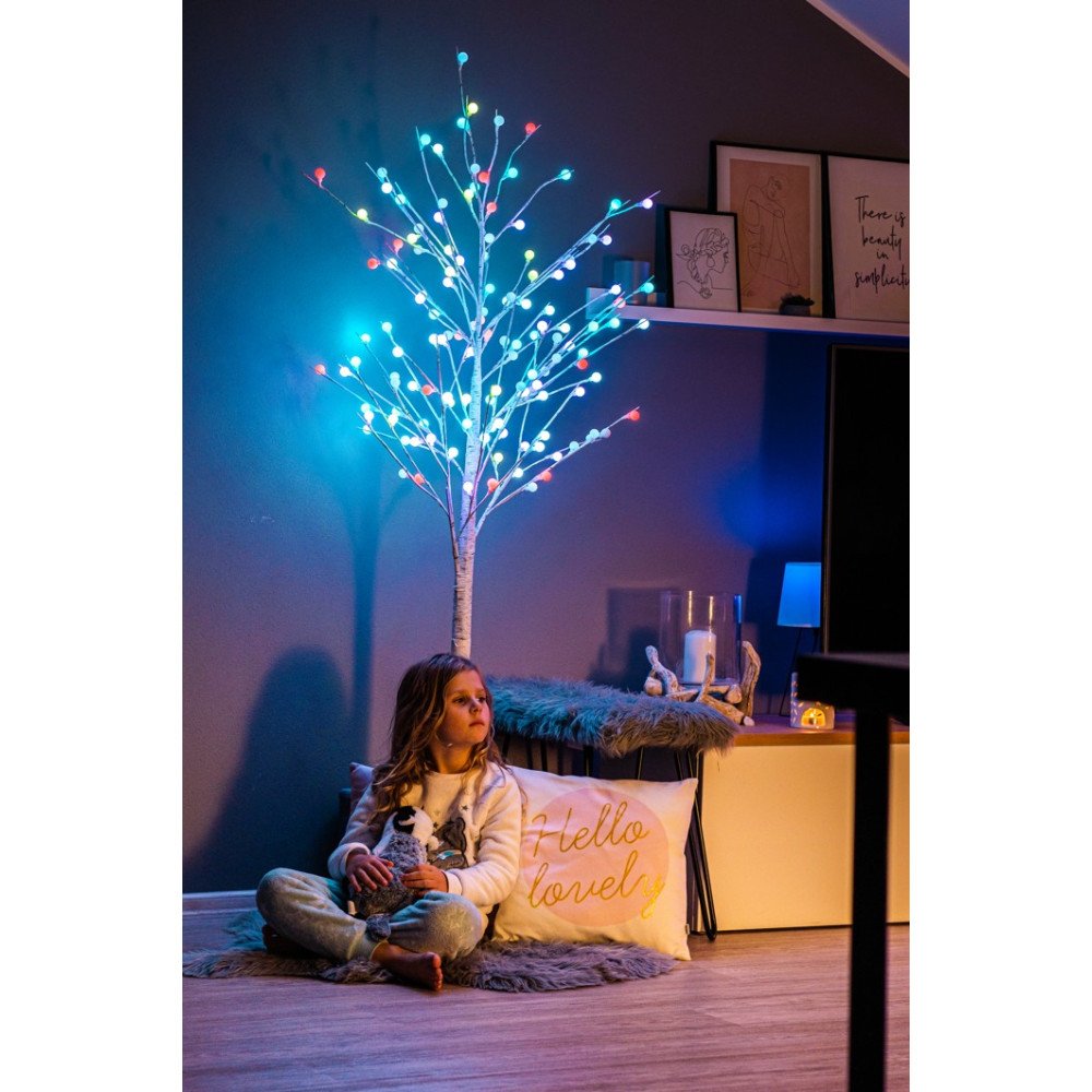 Immax NEO LITE Smart Christmas LED tree, outdoor, 180cm, RGB+CW, WiFi, TUYA - II. quality