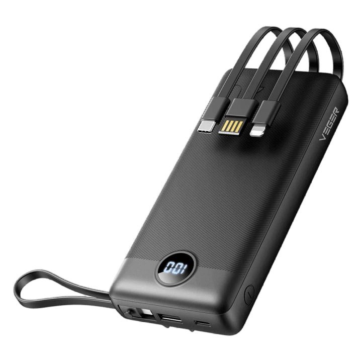 VEGER VG-W2059 Powerbank 10001 mAh Black