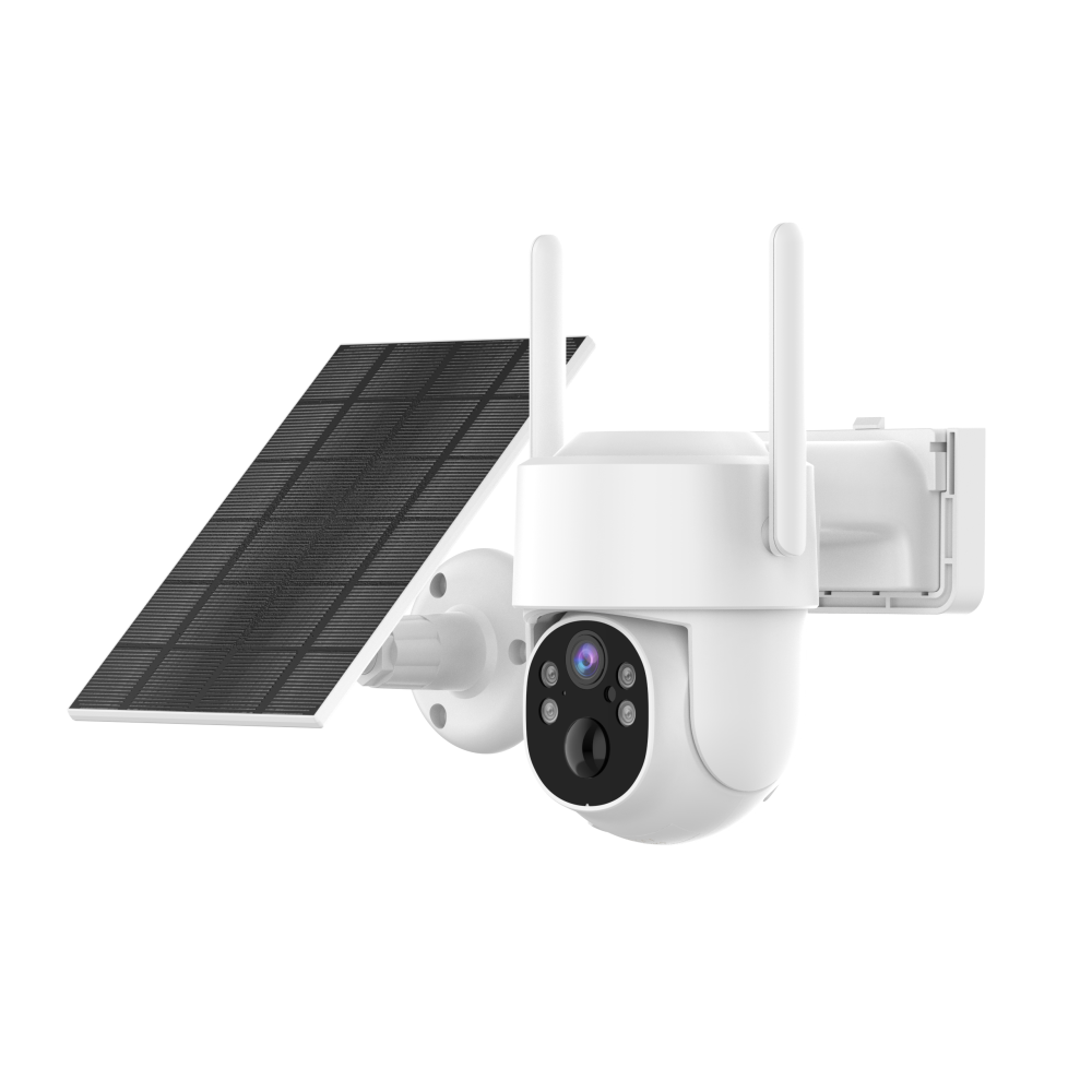 Immax NEO LITE Smart Security ara kamera Saules Sentry 4G, P/T, HD, PIR, 3MP