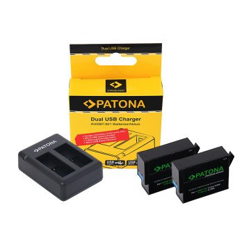 Laadija Dual GOPRO Hero 9 /Hero 10/Hero 11+2x aku 1730mAh