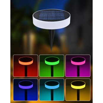 Immax NEO LITE vieda saules spuldze ROUND, RGB, IP65, BT, TUYA