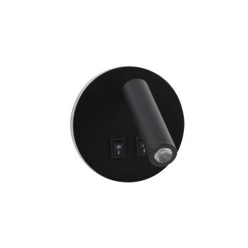 Immax GOAL 2 lulitit, 6W LED seinavalgusti, MUST