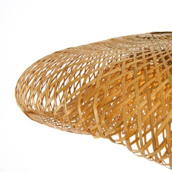 Immax BOHO HILO design kattovalaisin, D80cm. E27, 40W bambu