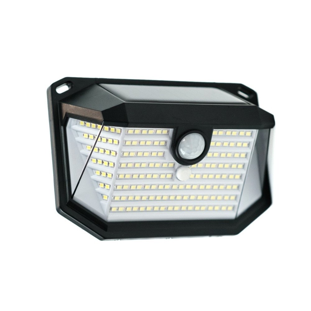Ulkokayttoinen aurinkokenno LED-seinavalaisin IMMAX SIDE PIR-anturilla, 4W