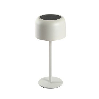 Valis paikeseenergia LED laualamp Immax CARO valge 4W 150lm, soe valge 3000K