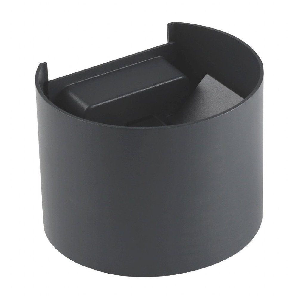 LED ulkovalaisin Immax RING seina, 6W, 340lm, IP65, antrasiitti