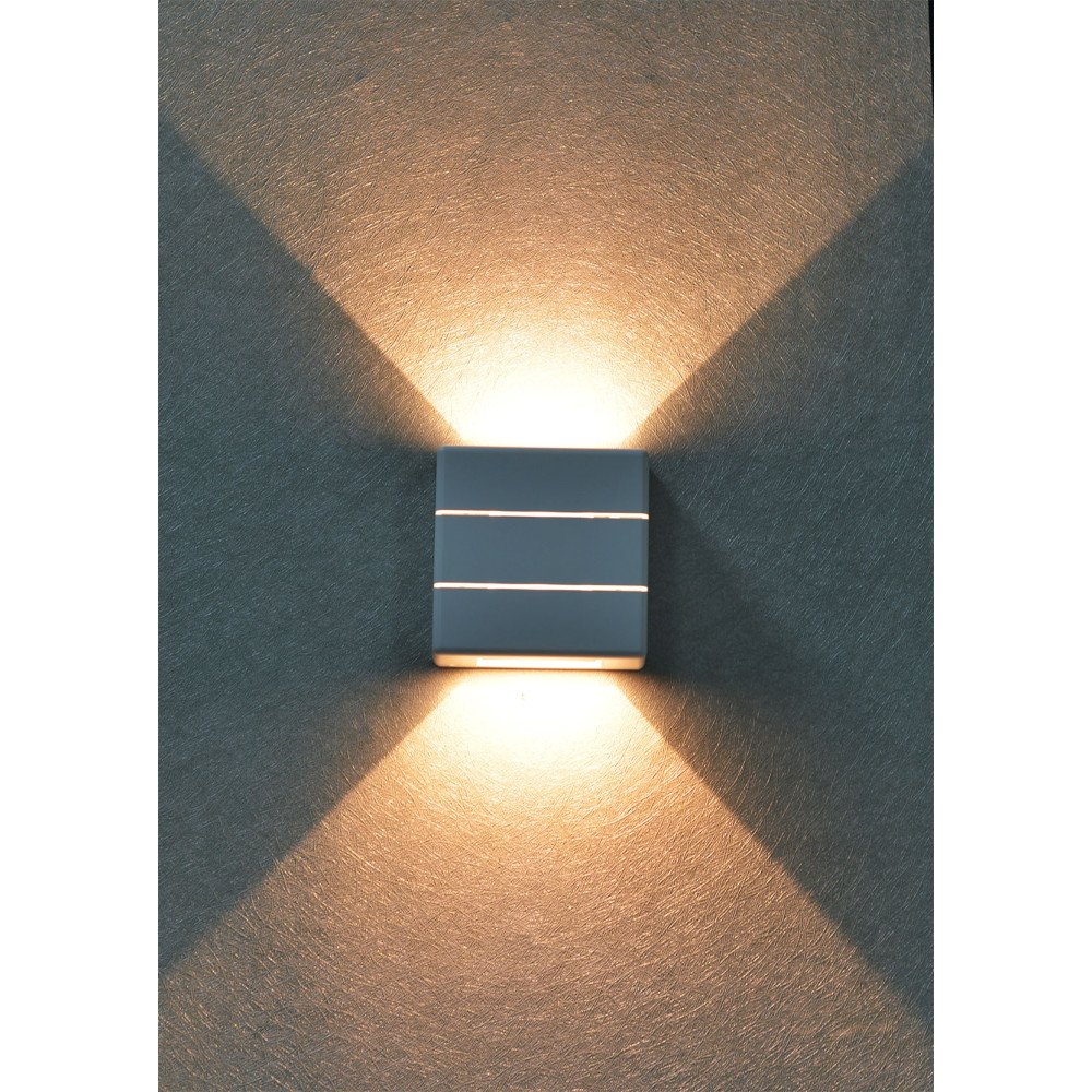 Outdoor LED Immax LUXLINE,wall light,WHITE, 6W,3000K,240V,IP54