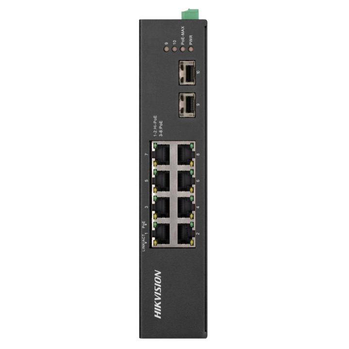 HIKVISION DS-3T0510HP-E/HS 5 portu PoE slēdzis