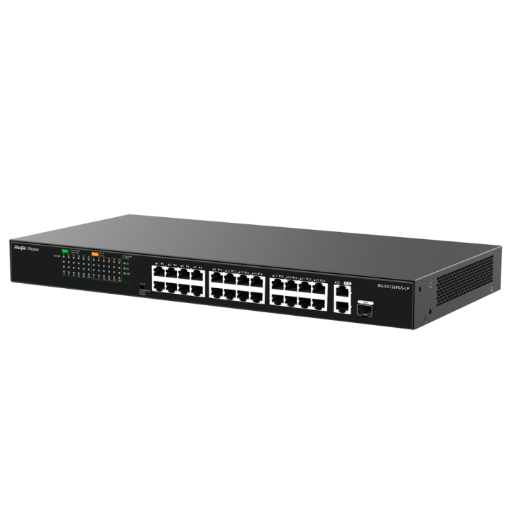 LÜLITI POE RG-ES126FGS-LP 24-PORT REYEE