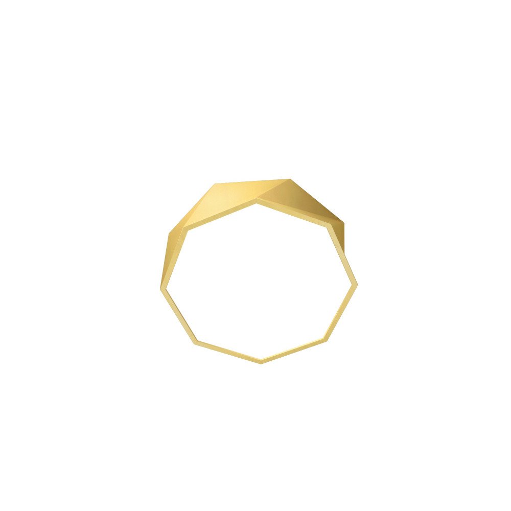 Immax NEO DIAMANTE Smart ceiling light 40cm 31W 1850lm gold Zigbee 3.0