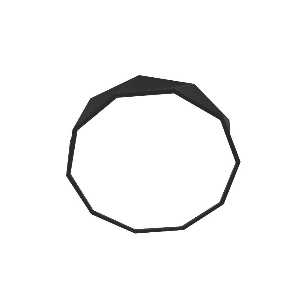 Immax NEO DIAMANTE Smart griestu lampa 60cm 43W 3450lm melns Zigbee 3.0