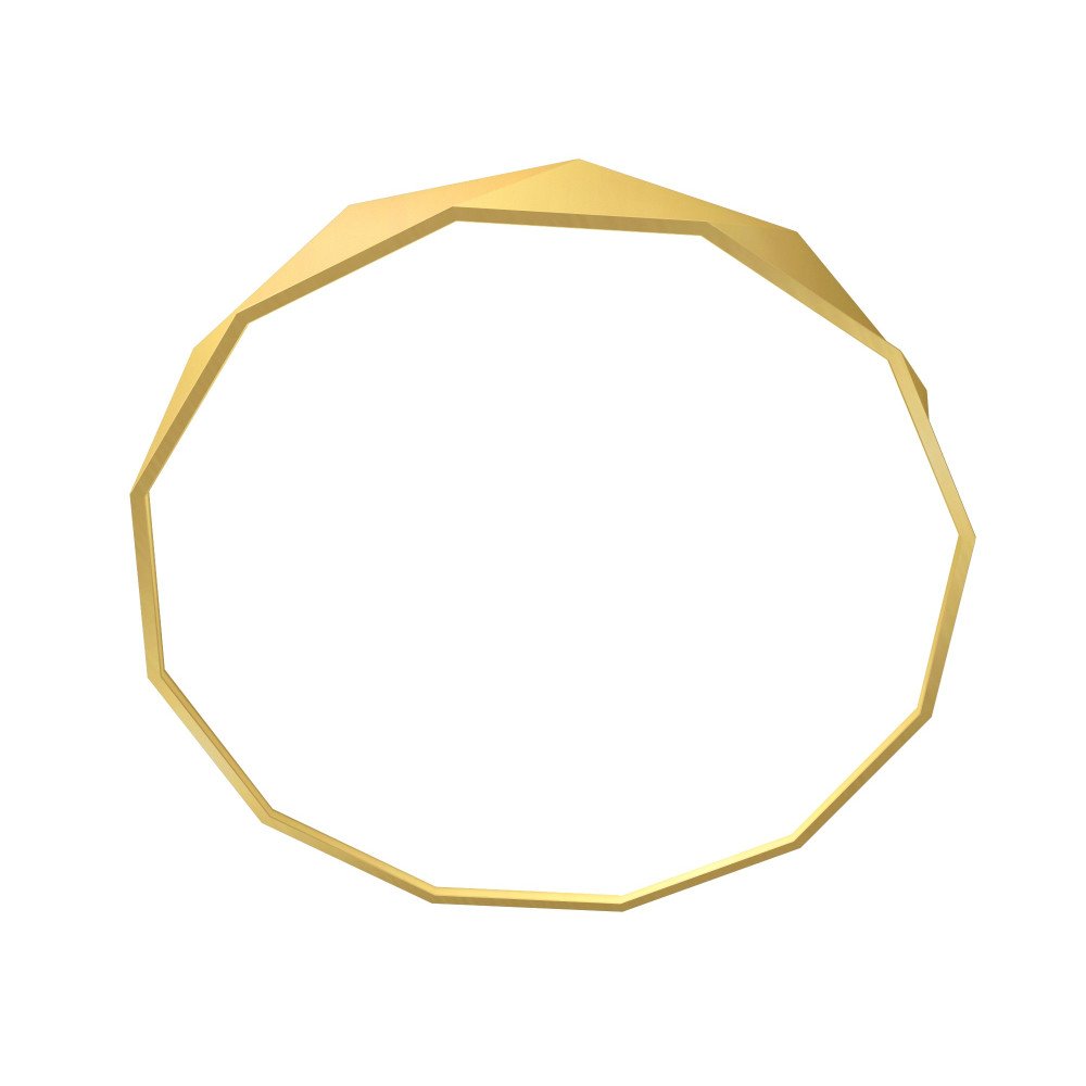 Immax NEO DIAMANTE Smart ceiling light 80cm 60W 4450lm gold Zigbee 3.0