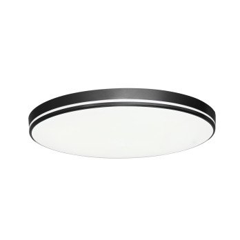 Immax NEO LITE AREAS Smart griestu lampa 40cm, 24W melns Tuya Wi-Fi