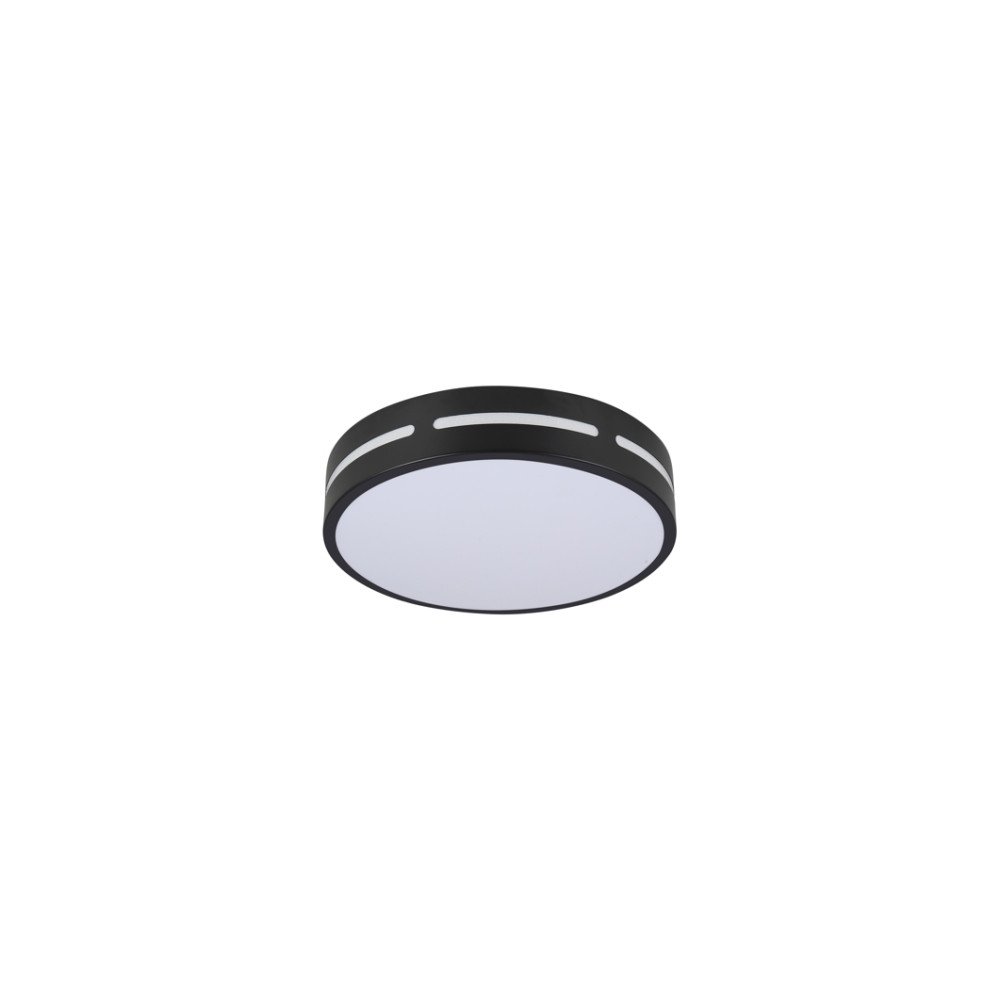 Immax NEO LITE PERFECTO Smart ceiling light D30cm, 24W black Tuya Wi-Fi