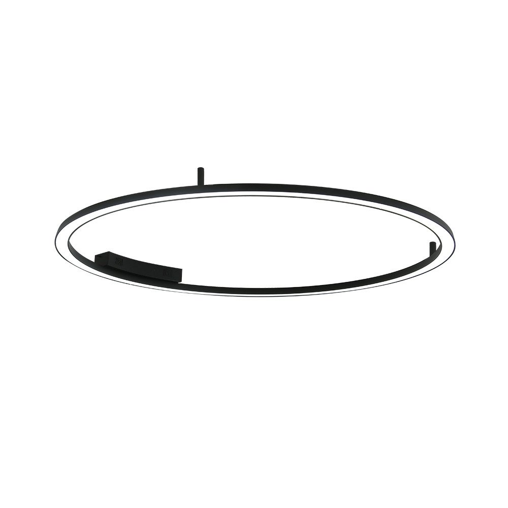 Immax NEO FINO kattovalaisin (seina) musta 120cm 72W 4752lm Tuya Zigbee 3,0 kaukosaatimella.