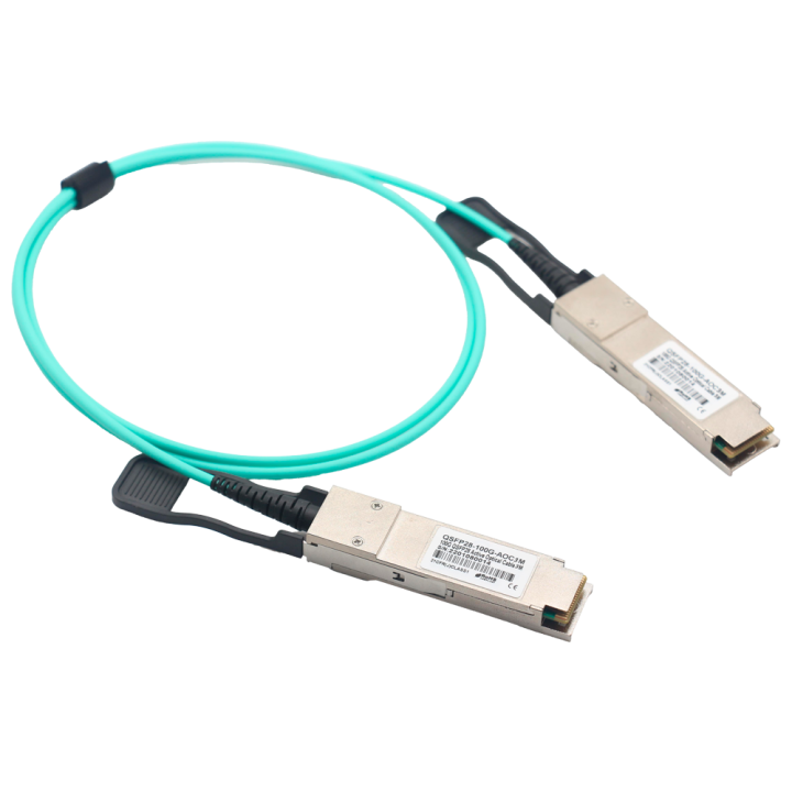 QSFP28-100G-AOC-3M MARCA BLANCA 100G QSFP28 Active Optical Cable 3m