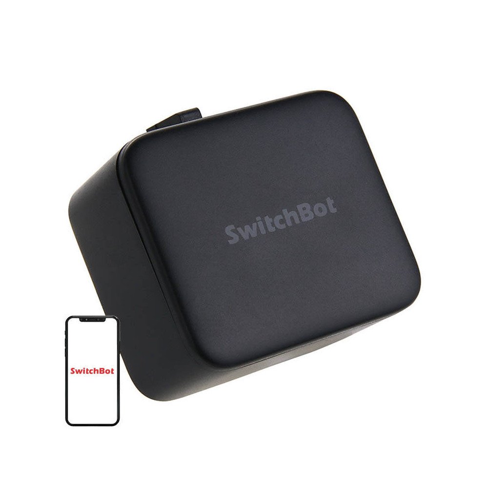 Bezvadu talvadibas sledzis SwitchBot-S1 (melns)