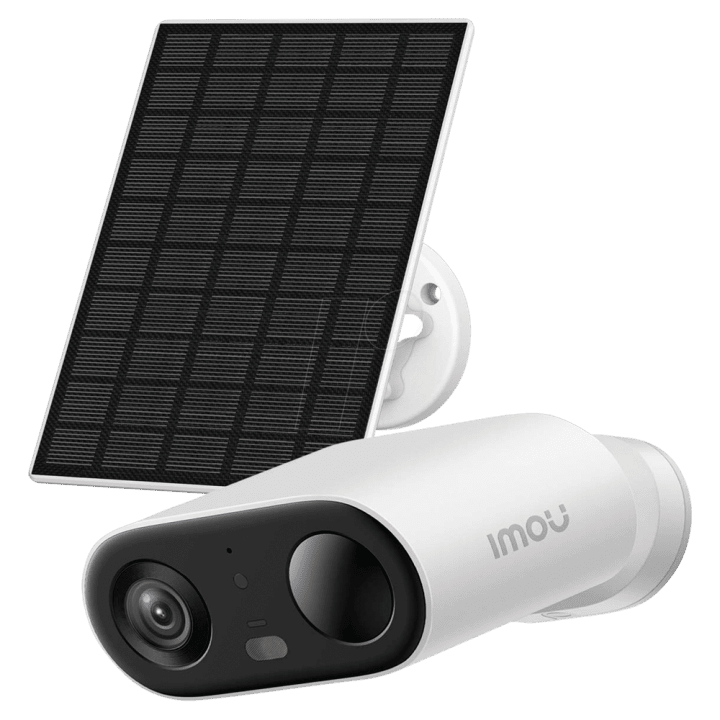 IMOU IPC-TB3FP-3T0WE/FSP12-TYPEC 3MP Wi-Fi Outdoor Turret IP Camera with PoE, Two-Way Audio, IR Night Vision