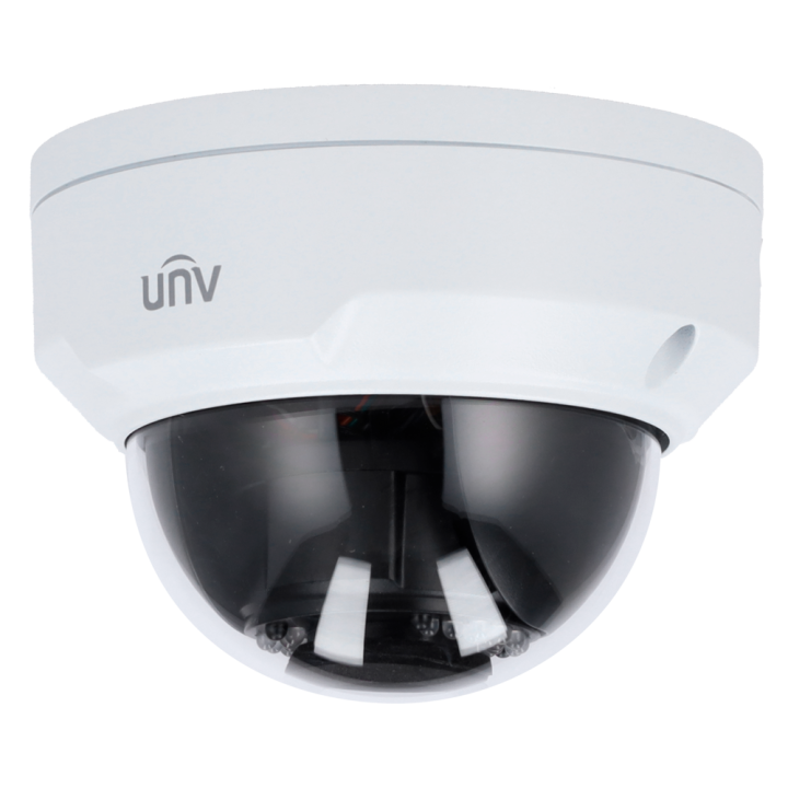 UNIVIEW PRO UV-IPC324ER3-DVPF36 4MP Outdoor Dome IP Camera with PoE, Wi-Fi, IP67, IR 30m