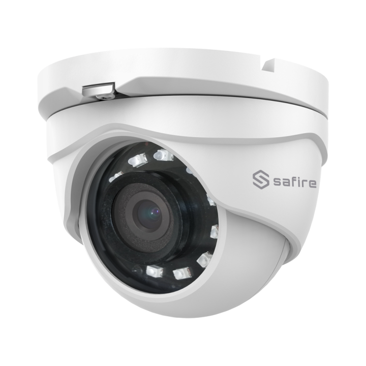 SAFIRE SF-T942-2E4N1-0280 2MP Turret IP Camera with 2.8mm Lens, IP67, 25m IR, PoE