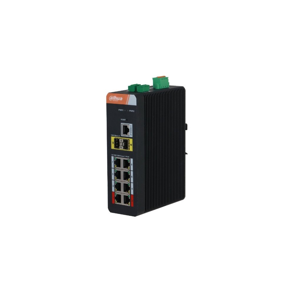 TOOSTUSLULITI IS4210-8GT-120 8-PORT + 2 x SFP DAHUA