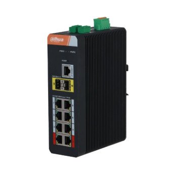 INDUSTRIALAIS SLEDZIS IS4210-8GT-120 8 PORTU + 2 x SFP DAHUA