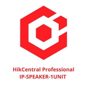 SOFTWARE LICENSE HikCentral-P-IPSpeaker-1Unit Hikvision