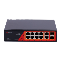 SAFIRE SF-SW1208HIPOE-GF-120 Managed Gigabit PoE Switch