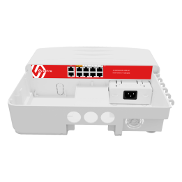 SAFIRE SF-SW8FE2GE-2BT-120W-OUT Managed PoE++ Switch, 8 PoE Ports, 2 Gigabit Uplink, 120W